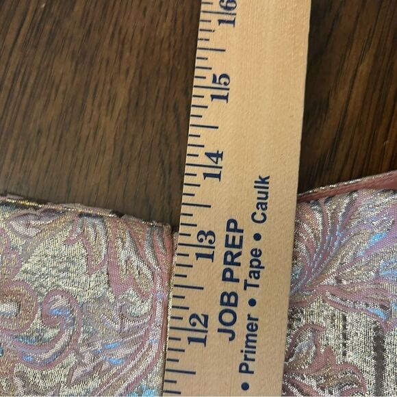 NWT women’s pink metallic woven mini dress w pockets. Size small. Party. Event. - Picture 9 of 10